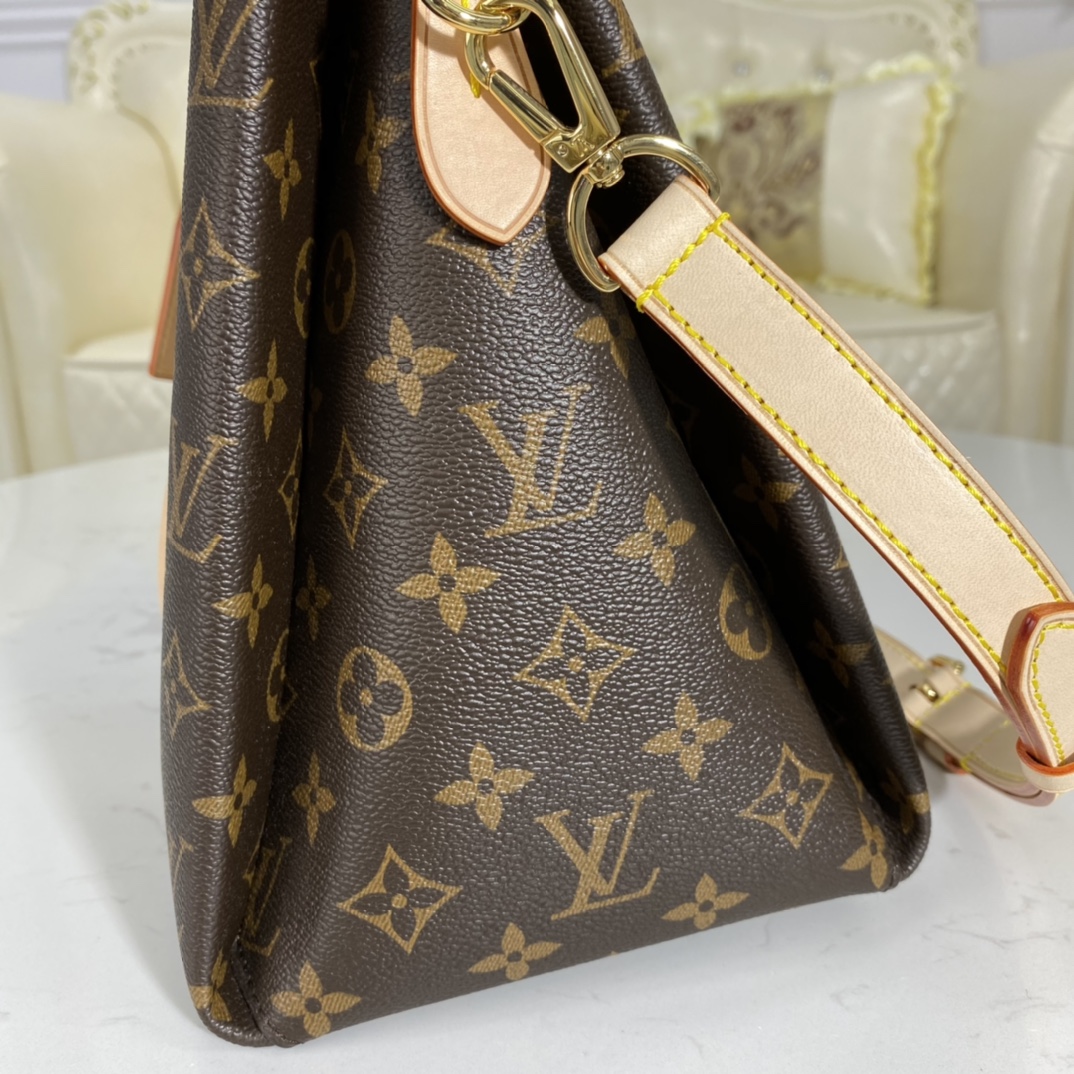 Louis Vuitton SOUFFLOT MM Handbag Monogram M44816